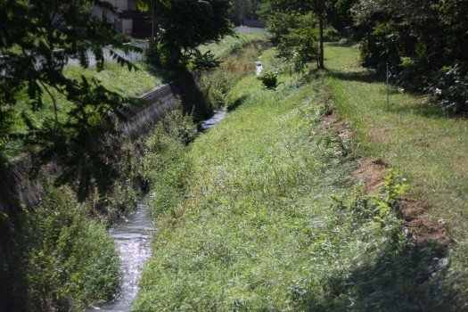 近くの小川