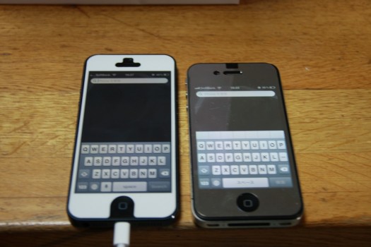 iPhone4とiPhone5