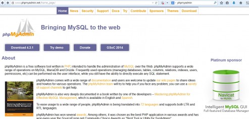 phpmyadmin